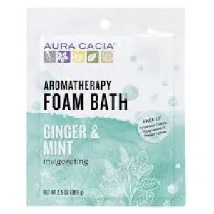 Aura Cacia - Ginger and Mint Foam Bath