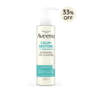 Aveeno Calm   Restore Nourishing Oat Cleanser - 200ml