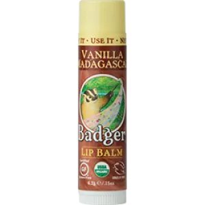 Badger - Classic Lip Balm - Vanilla Madagascar (4.2g)