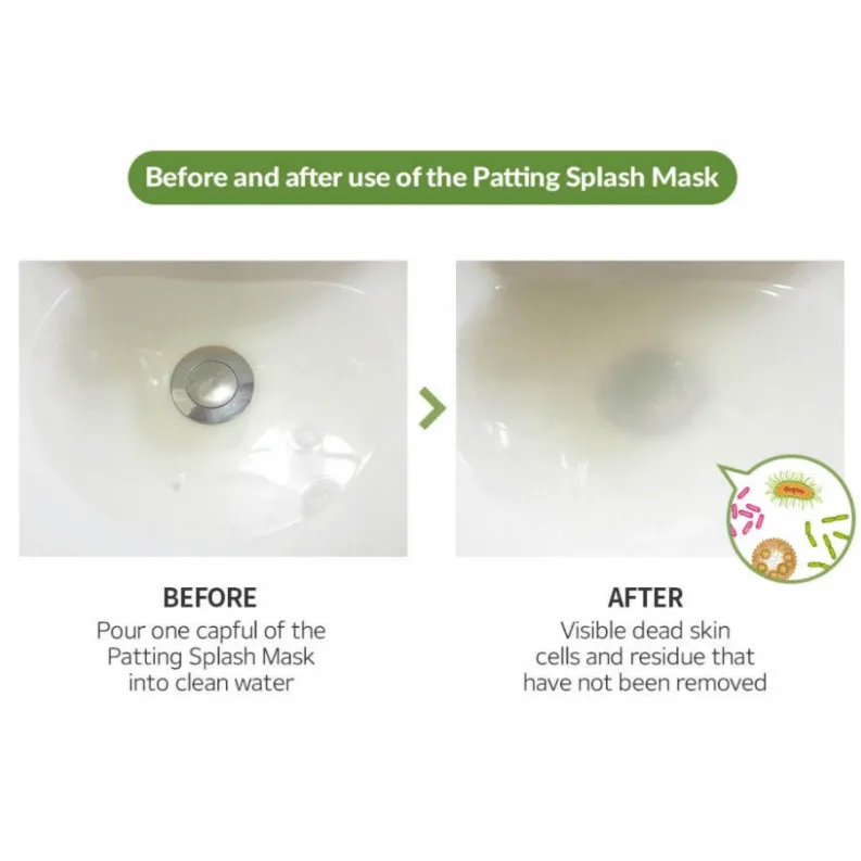 BLITHE Patting Splash Mask Soothing & Healing Green Tea 150ml