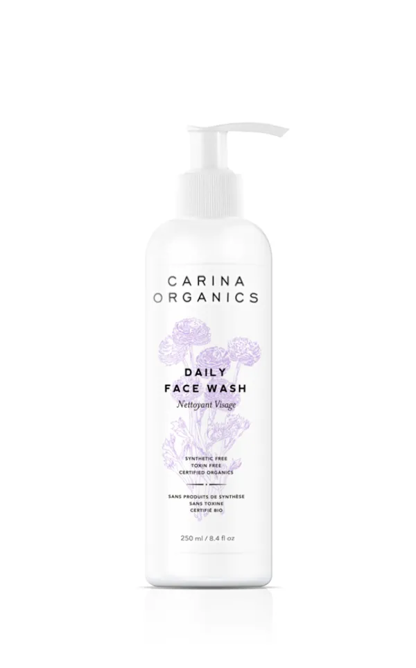 Carina Organics Daily Face Wash (250ml)