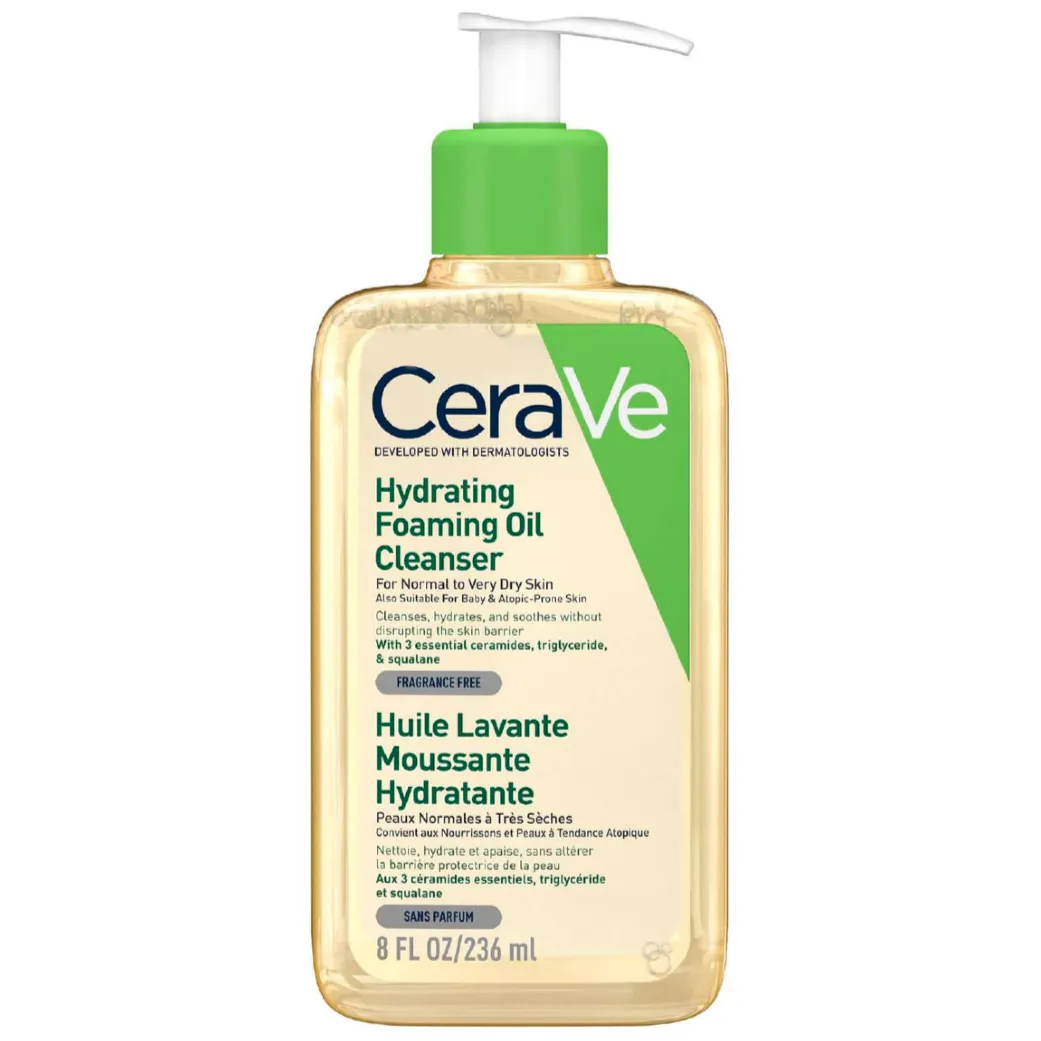 CeraVe Hydrating Foaming Oil Cleanser 8oz