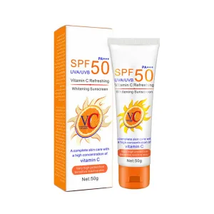 Disaar Vitamin C Refreshing Whitening Sunscreen SPF 50 - 50g