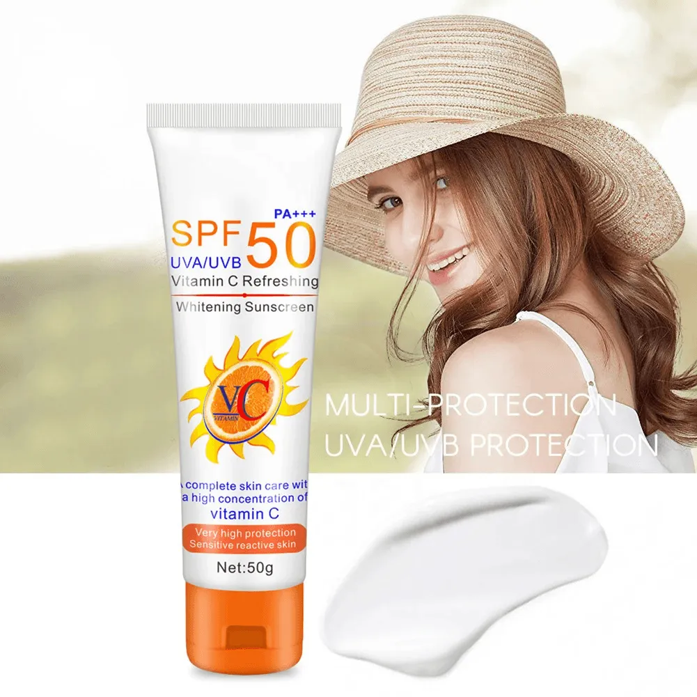 Disaar Vitamin C Refreshing Whitening Sunscreen SPF 50 - 50g