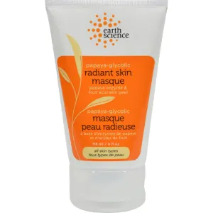 Earth Science Papaya-glycolic Gentle Skin Peel - 4 Fl Oz