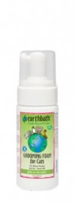 EarthBath Waterless Grooming Foam For Cats &Kittens, Green Tea Leaf Essence