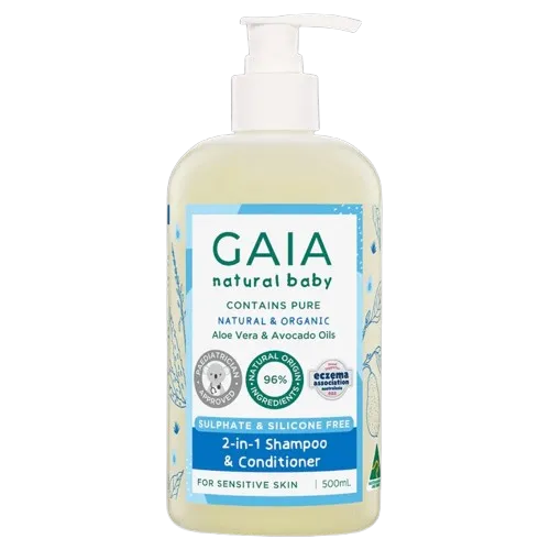 GAIA 2-in-1 Shampoo & Conditioner 500ml (NEW!)