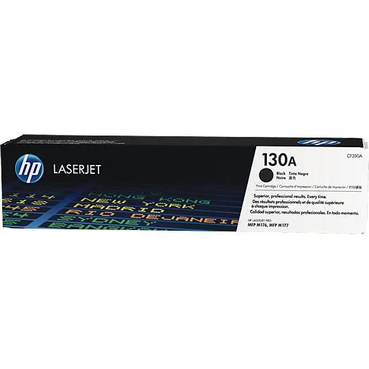 HP 130A  Black Toner Cartridge-CF350A