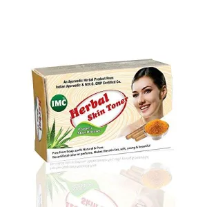 IMC Herbal Skin Toner (100% Soap Free) 75gm Pack of 5