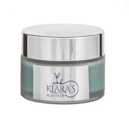 Klara's Skin Care Blue Balm 35 ml - Reduce Wrinkles and Nourish Skin with Camellia Seeds Oils, Raspberry Seed Oil Anti Ageing Balm