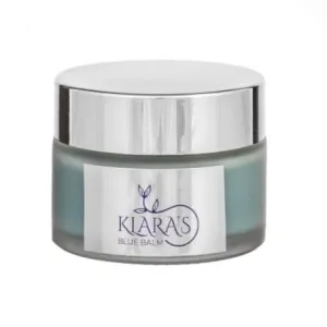 Klara's Skin Care Blue Balm 35 ml - Reduce Wrinkles and Nourish Skin with Camellia Seeds Oils, Raspberry Seed Oil Anti Ageing Balm