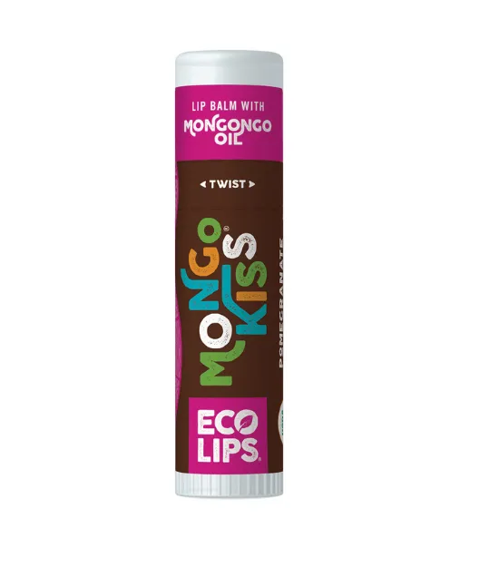 Mongo Kiss® Pomegranate Organic Lip Balm, 0.25 oz.