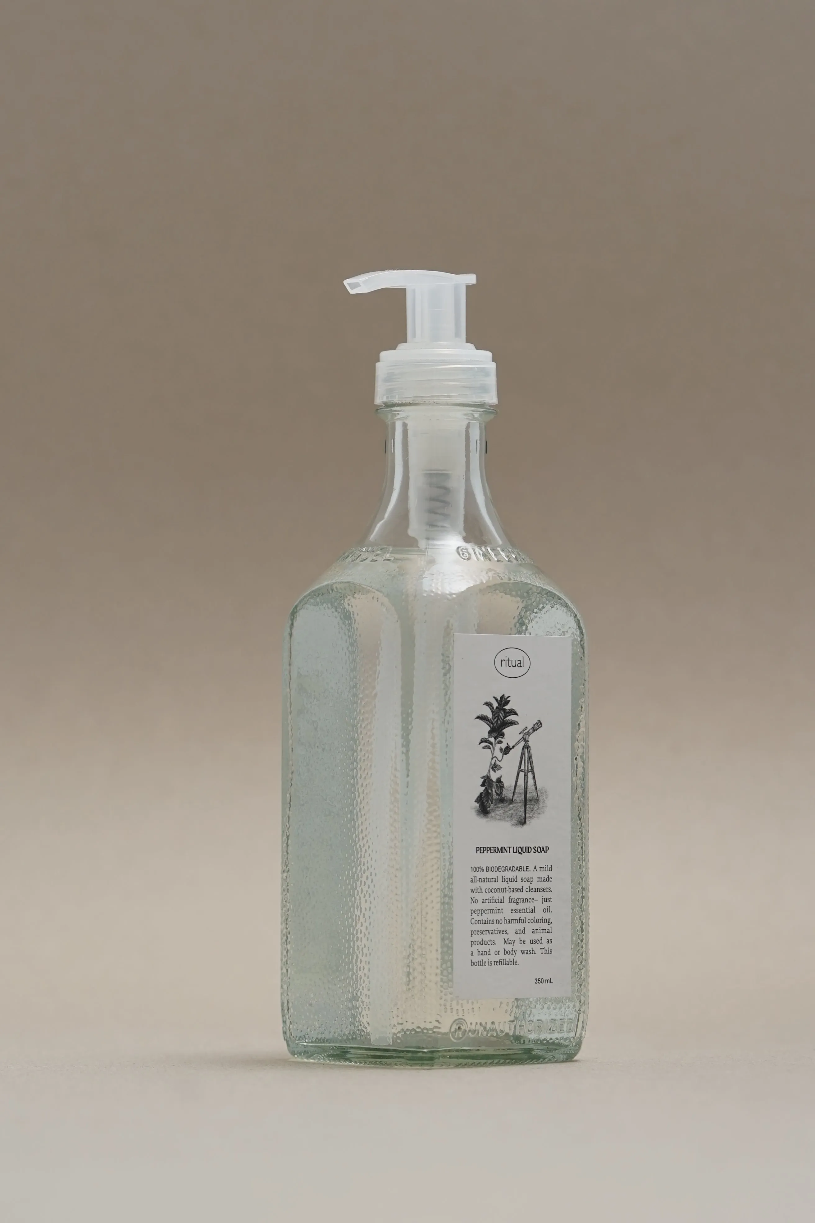 PEPPERMINT LIQUID SOAP