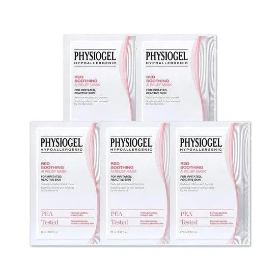 PHYSIOGEL RED SOOTHING AI RELIEF MASK 5PCS/10PCS