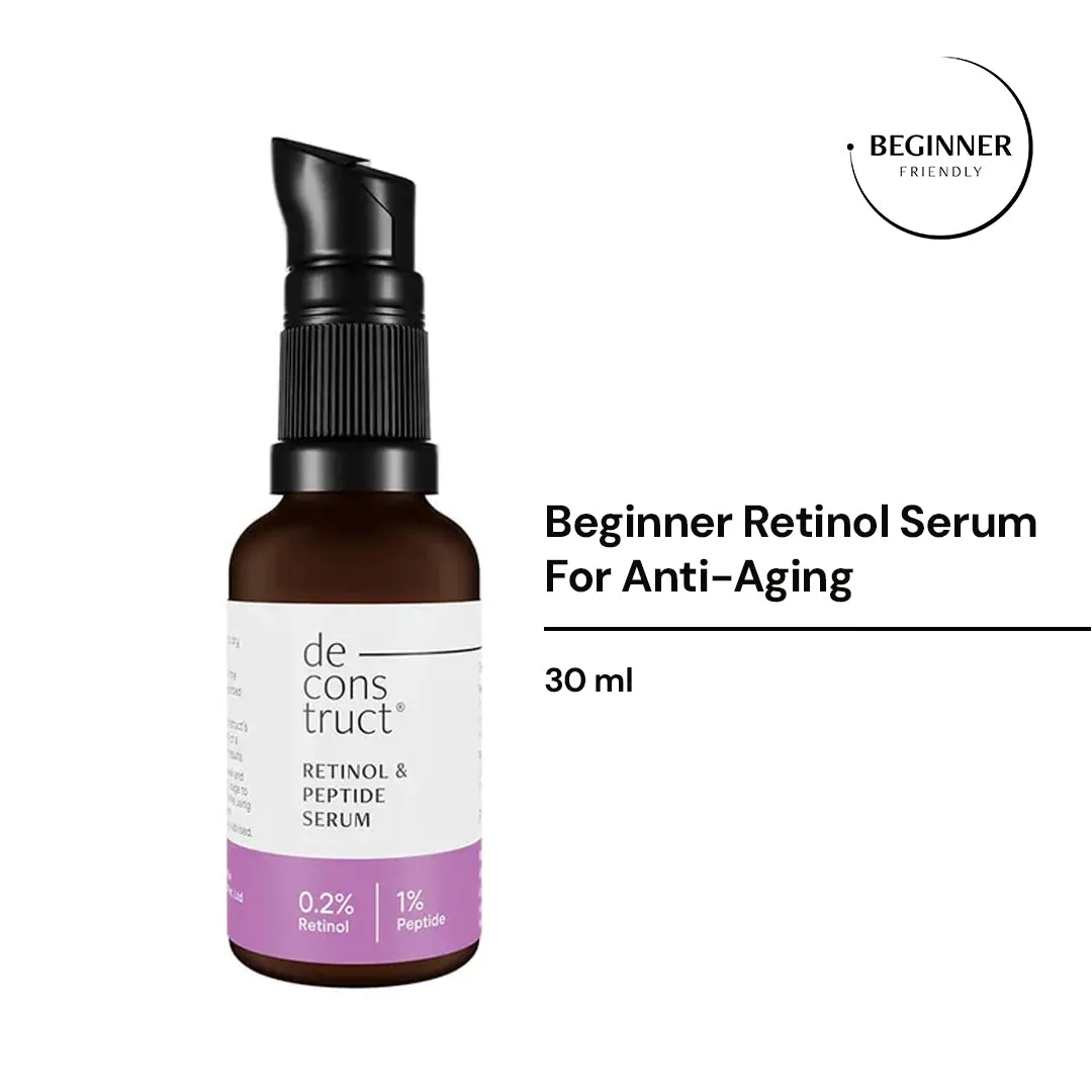 Retinol & Peptide Serum - 0.2% Retinol   1% Peptide