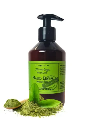 Soap&Friends Refreshing Hand Balm - Green Tea, Enriched with Shea Butter, 300 ml