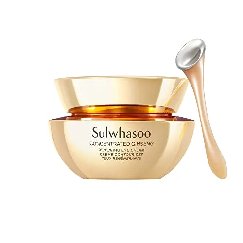 Sulwhasoo Concentrated Ginseng Renewing Eye Cream: Soft Texture, Visibly Firms, Smooths, and Improves Look of Resilience, Elasticity, and Dryness, 0.67 fl. oz.