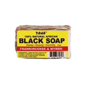 Taha Natural 100% Natural African Black Soap Bar