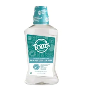 Tom's Of Maine Refreshing Mint Sea Salt Mouthwash 16 oz Liquid